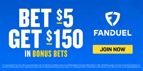 fanduel sportsbook bonus|FanDuel Sportsbook Promo Code: Bet $5, Get $150 in Bonus Bets.